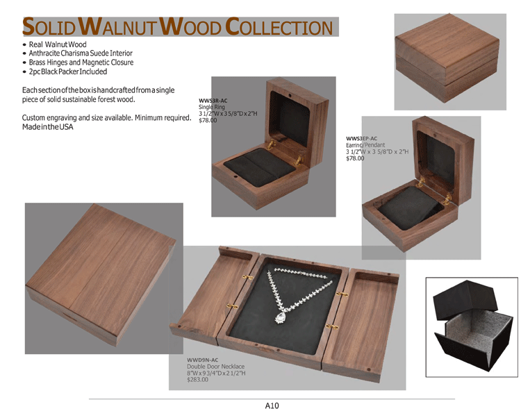Solid Walnut Collection