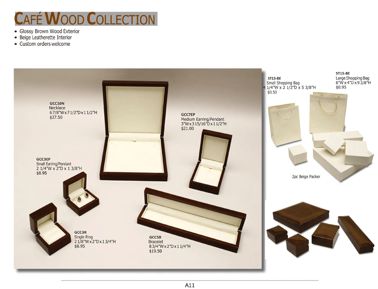 Cafe Wood Collection