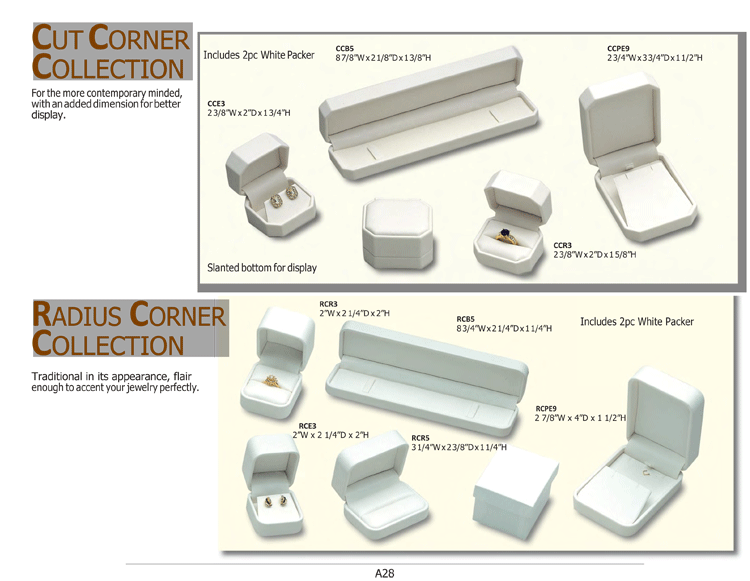 Cut & Radius Corner Collection