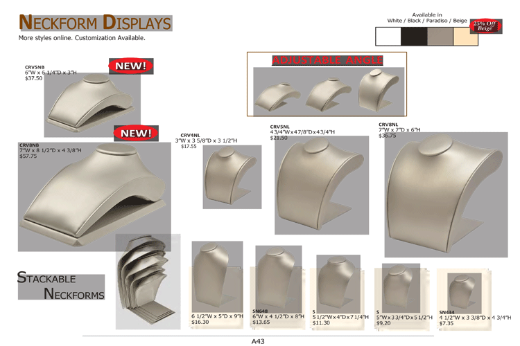 Neckform Displays - 2