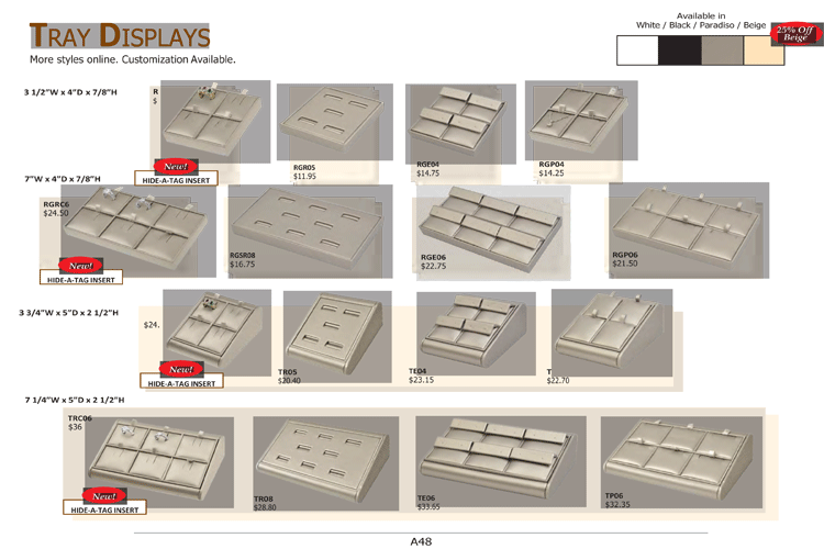 Tray Displays